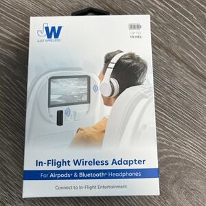 Just Wireless in-Flight Wireless Adapter NEW‎ Airplane Bluetooth Airpod Connect